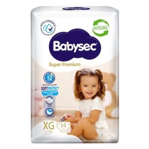 Babysec Super Premium Pañal Talla “XG"