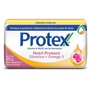 Protex Jabón en Barra Nutri Protect Omega 3 125 g