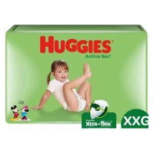 Huggies Active Sec Manga Pañal Talla “XXG”