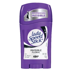 Lady Speed Stick Desodorante Barra Invisible Floral 45 g