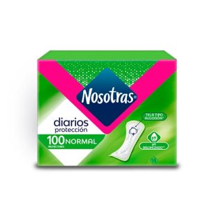 Nosotras Protectores Diarios 100 unidades
