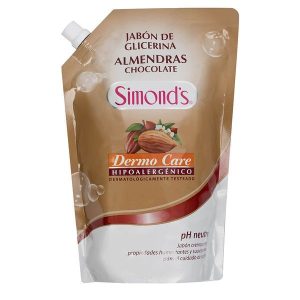 Simond's Jabón de Glicerina Almendras Chocolate 750 ml