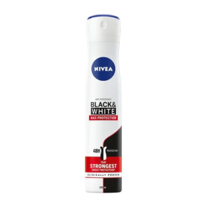 Nivea Desodorante Aerosol Black & White Invisible MAX PROTECTION 150 ml