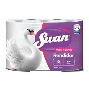 Swan Papel Higiénico 20 mts Doble Hoja