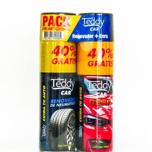 Caja - Teddy Pack Spray Cera + Renovador