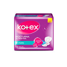 Kotex Toallas Higiénicas Nocturna Ultrafina con Alas