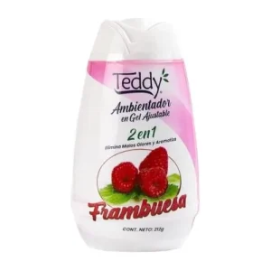 Caja - Teddy Aromatizante en Gel Frambuesa