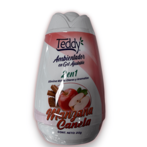 Caja - Teddy Aromatizante en Gel Manzana Canela