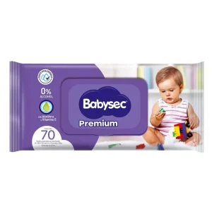 Caja - Babysec Toallitas Húmedas 70 Unidades