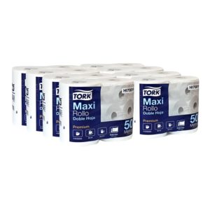 Tork Papel Higiénico 50 mts Premium Doble Hoja MANGA