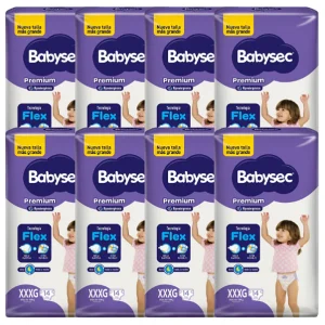 Babysec Premium Manga Pañal Talla “XXXG”