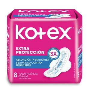 Kotex Toallas Higiénicas Día 8 Un