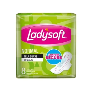 Ladysoft Toallas Higiénicas Normal 8 Un