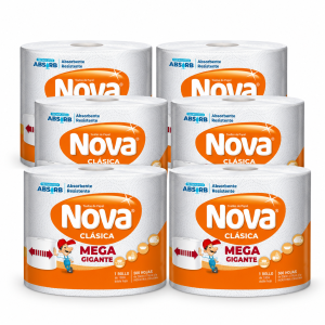 Nova Toalla Absorbente Mega Gigante 100 mts MANGA
